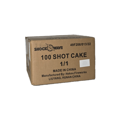 100 SHOT COLORFUL SALUTE