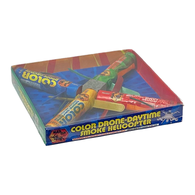 COLOR DRONE DAYTIME SMOKE HELICOPTER 4/1