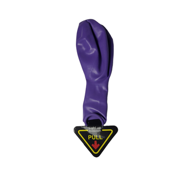 L.E.D. BALLOONS - PURPLE 5/1