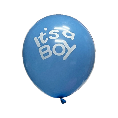 GENDER REVEAL - 12" BLUE BALLOONS 6/1