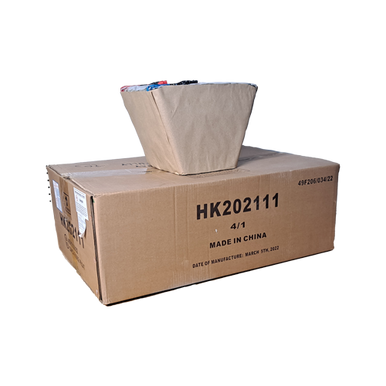 CAKE - 30 SHOT INSTANT HEAVY CRACKLE FAN CAKE WITH THUNDER 1 SEC