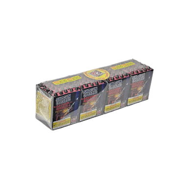 25 SHOT CRACKLING SATURN MISSILES 4/1