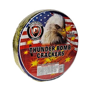 THUNDERBOMB FIRECRACKERS 8,000 ROLL 1/1