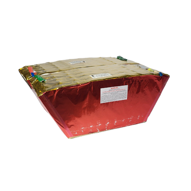 COMPOUND CAKE - 100 SHOT TIME RAIN + BLUE + RED STROBE MINE W/ BLUE TAIL TO TIME RAIN WILLOW BLUE PEONY (Z SHAPE)