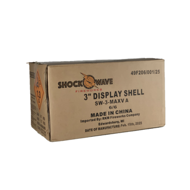 3" SHOCK WAVE MAX VARIETY ASSORTMENT A 18/2