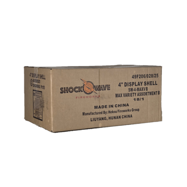4" SHOCK WAVE MAX VARIETY ASSORTMENT B 18/1