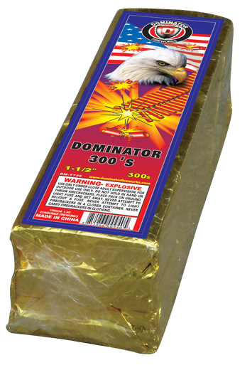 DOMINATOR FIRECRACKERS 300'S 5/300