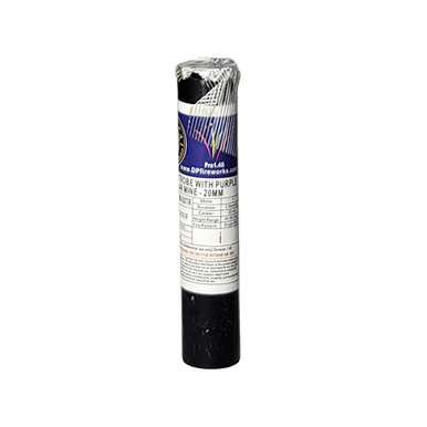 MINE - 0.8" SILVER STROBE WITH PURPLE PILAR MINE