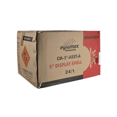 5" PYROMAX ASSORTMENT A 12/2
