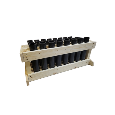 MORTAR RACK - W/ 24 1.91 INCH HDPE TUBES (W RACK)