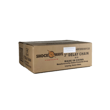 3" FINALE CHAIN - 9 ASSORTED MAX VARIETY EFFECTS 3-5 SEC 4/9