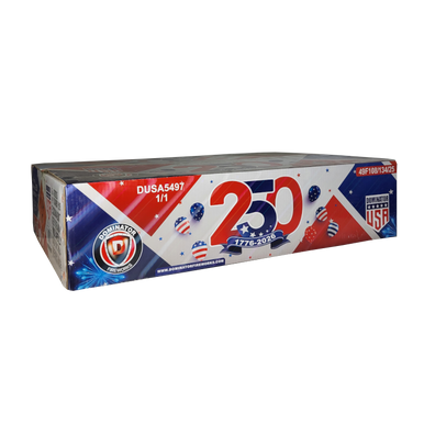 CELEBRATE AMERICA - 250 SHOT ZIPPER 1/1