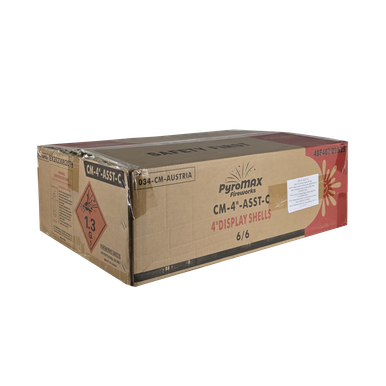 4" PYROMAX ASSORTMENT C 6/6