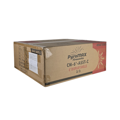 6" PYROMAX ASSORTMENT C 9/1