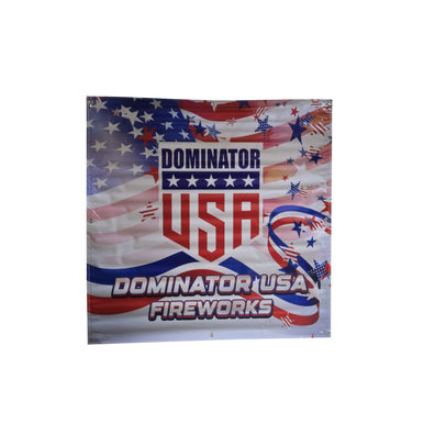 1M X 1M DOMINATOR USA BANNER