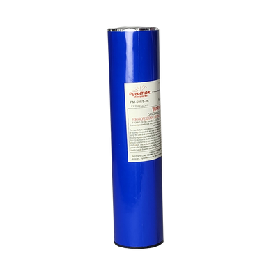 PRO 1.4 SHELL - 2" SILVER DANDELION + RED BLUE PALM