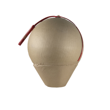 12" GOLD TO RED OUTER, BLUE INNER W/ WHITE STROBE