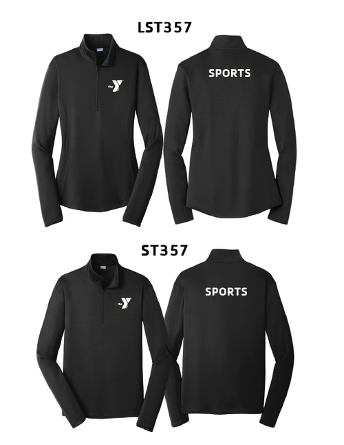 SPORTS 1/4 ZIP PULLOVER