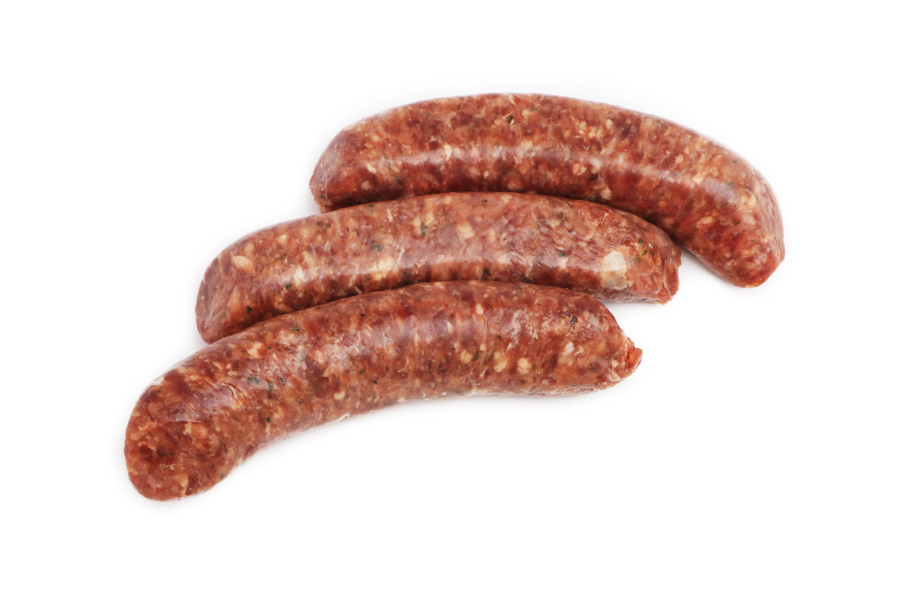 Venison Sausage With Veal DemiGlace and Red Wine 3 oz Chef's