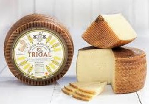 Manchego El Trigal D.O.P.  cheese, 6 months aged cheese, sheep's milk cheese, Spain, Spanish cheese