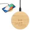 StepStone Hospitality Auden Bamboo Wireless Charger (CM) 