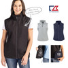 Ladies Cutter & Buck Charter Eco Recycled Full-Zip Vest (CM)