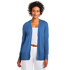 Ladies Brooks Brothers® Cotton Stretch Long Cardigan Sweater (ODE)