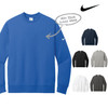 Nike Club Fleece Sleeve Swoosh Crew