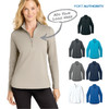 Port Authority® Women's C-FREE® Double Knit 1/4-Zip