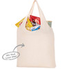 Lightweight All-Purpose 5oz Cotton Canvas Tote Bag