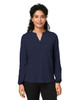 Devon & Jones Ladies' Raleigh Half-Placket Knit Top