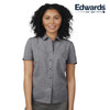 LADIES MELANGE ULTRA-LIGHT CHAMBRAY SHIRT