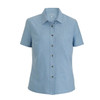 LADIES MELANGE ULTRA-LIGHT CHAMBRAY SHIRT