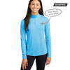 Sport-Tek® Women's PosiCharge® Tri-Blend Wicking 1/4-Zip Pullover