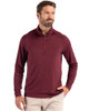 Cutter & Buck Coastline Epic Comfort Recycled Mens Quarter Zip