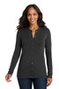 Port Authority® Women's Concept Stretch Button-Front Cardigan