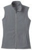 Port Authority® Women's Microfleece Vest flat view