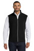 Port Authority® Microfleece Vest on model front view