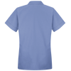 Women's Loose Fit Short Sleeve Button Smock