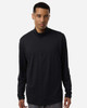 Adidas Men's Textured Stripe Quarter-Zip Pullover