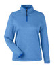 Women's Venture Heathered Stripe Quarter-Zip Pullover