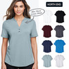 Women's JAQ Snap-Up Stretch Performance Polo