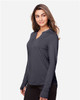 Women's JAQ Stretch Performance V-Neck Snap Pullover
