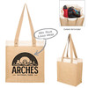 Stephen 12 Oz. Recycled Cotton & Jute Tote Bag