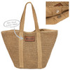 The Castaway Straw Tote