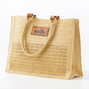 Woven Straw Beach Tote