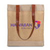 Premium Weave Golden Jute Tote