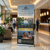 Retractable Banner + Stand