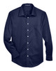 Men's Crown Collection® Solid Stretch Twill Woven Dress Shirt