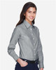 Harriton Women's Long Sleeve Oxford Dress Shirt